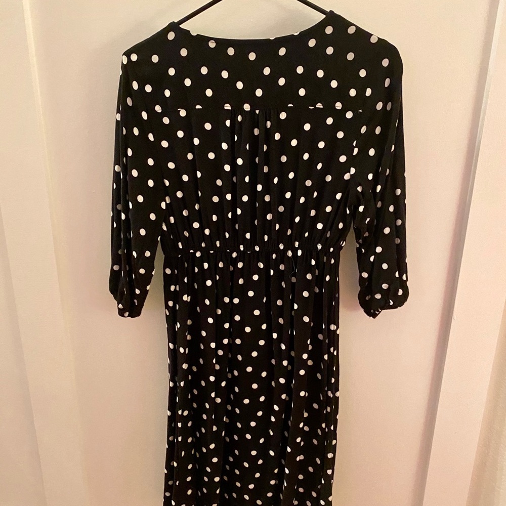 *SOLD* Isabel Maternity Polka Dot Dress Small - Picture 5 of 9